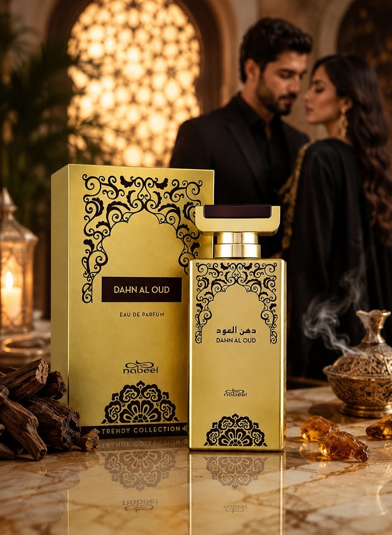Nabeel Dahn Al Oud Eau De Parfum 100 ML Pure Oriental Oud Luxury with Deep Woody Intensity - Image 1