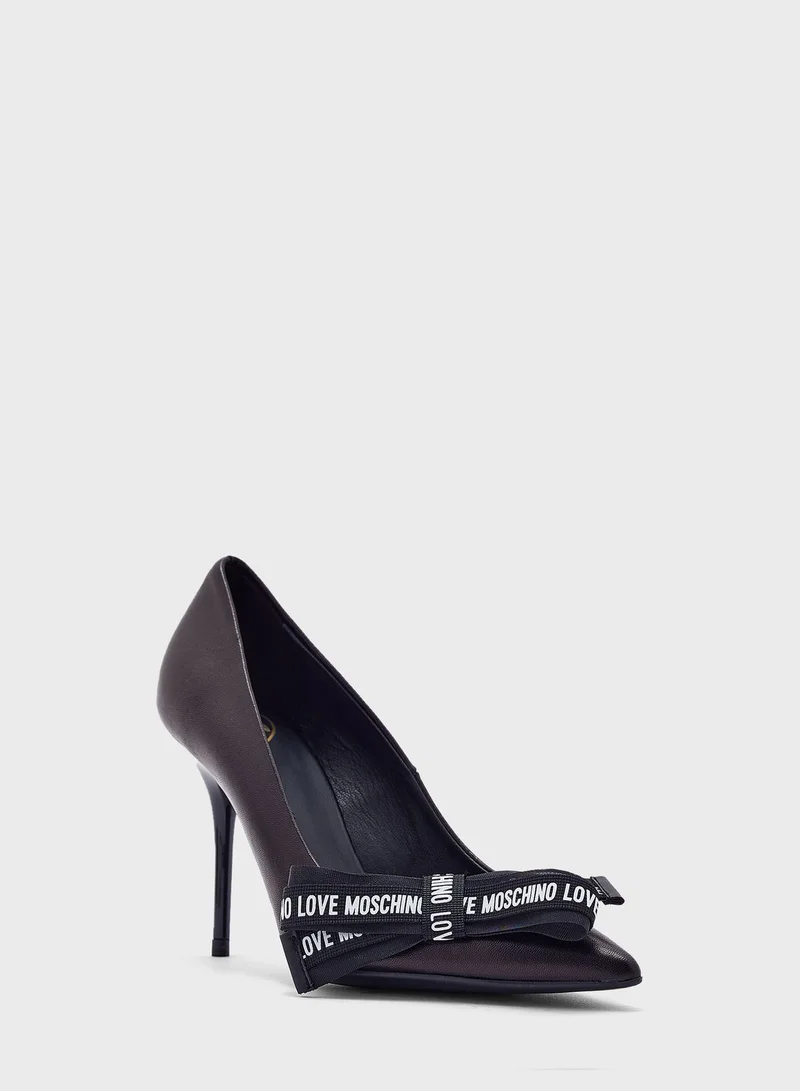 Love Moschino Love Bow Pumps