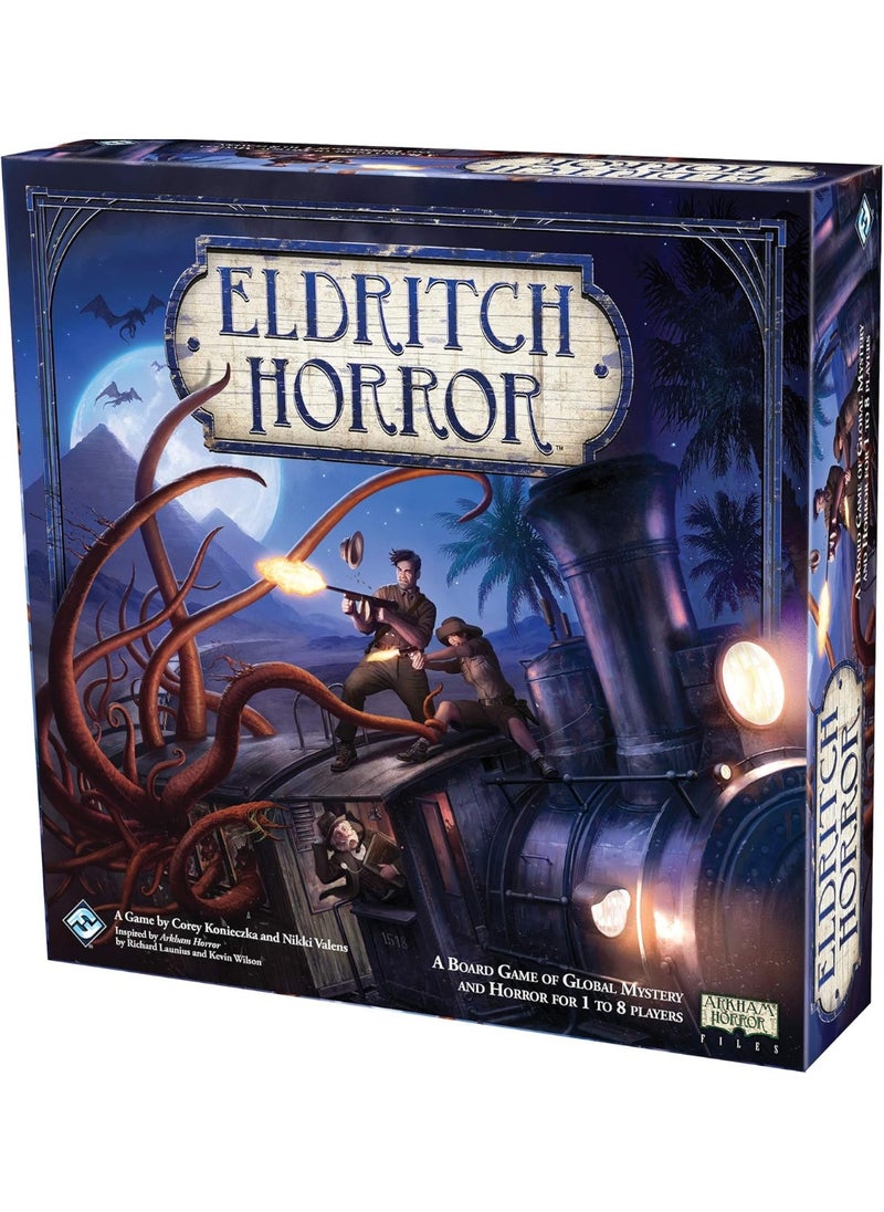Fantasy Flight Games Eldritch Horror Board Game (Base Game) | Mystery, Strategy, Cooperative Board Game for Adults and Family | Ages 14+ | 1-8 Players | Avg. Playtime 2-4 Hours | Made by Fantasy Flight Games  - Image 2