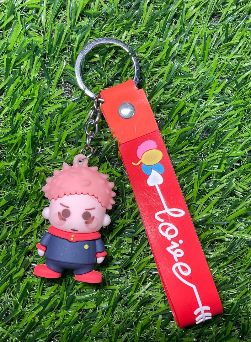 ميدالية مفاتيح كرتونية مميزة اكسسوار مميز سلسلة مفاتيح بتصميم شحصية ديزني مع شريط يتناسب مع مفاتيح السيارة والمحفظة والحقيبة هدية رائعة وجميلة - Image 1