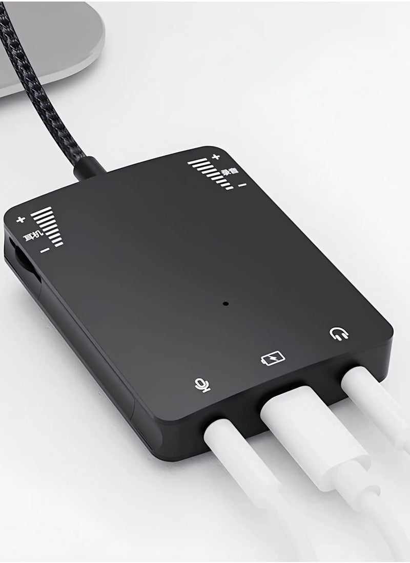 Beauenty - Lightning Live Stream Adapter for iPhone and iPad with Speaker Pin Supports 99% of live streaming apps available in the market Can charge the phone while in use Supports PK during live streaming Sui - Image 1