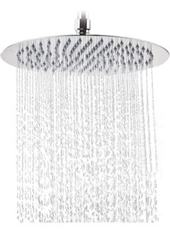 High Pressure Shower Head, Round Stainless Steel Adjustable High Flow Rainfall Showerhead, Pressure Boosting Design (8 Inch, Chrome Finish) - pzsku/ZC50DD01AAD5E872C4673Z/45/_/1720943499/134d8eee-8378-4d22-ba02-d00097f4c6d4