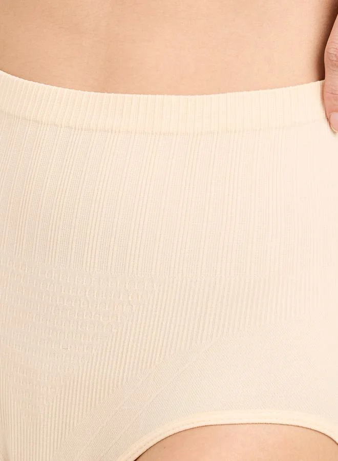 Styli Pack of 2 - Solid Light High Waist Brief