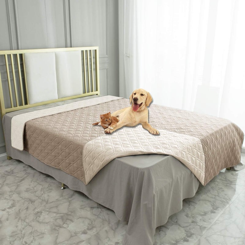 Ameritex Waterproof Dog Bed Cover Pet Blanket for Furniture Bed Couch Sofa Reversible - Image 5