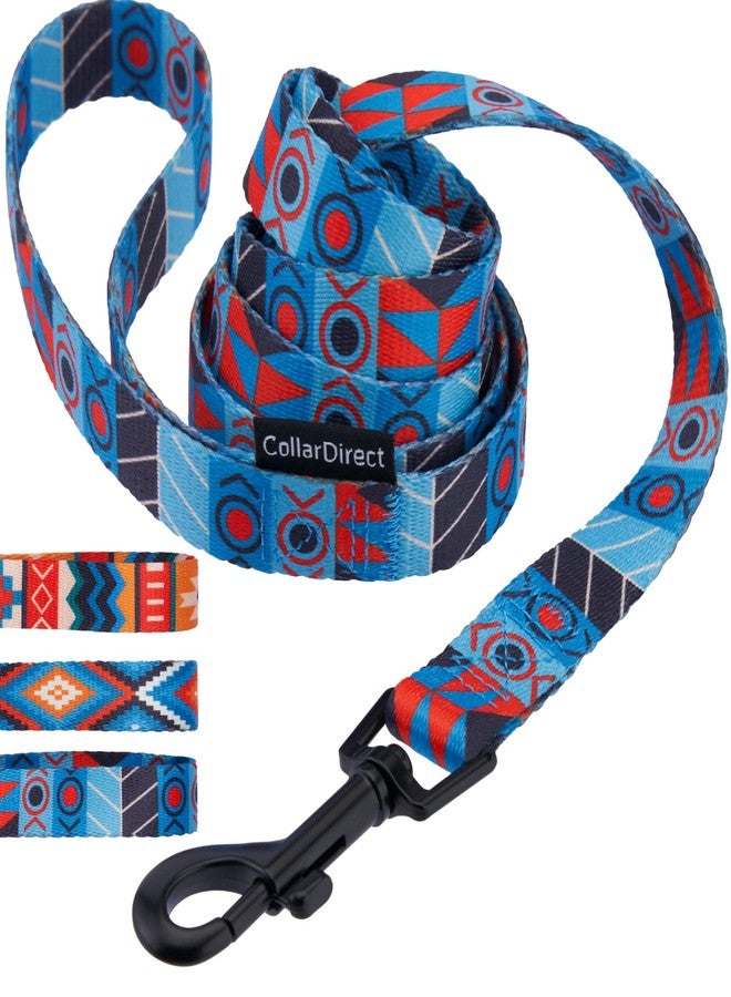 CollarDirect Nylon Dog Leash 5ft Tribal Pattern Durable Walking Pet Leashes for Dogs Small Medium Large Puppy (Pattern 2, S, New) - Image 1