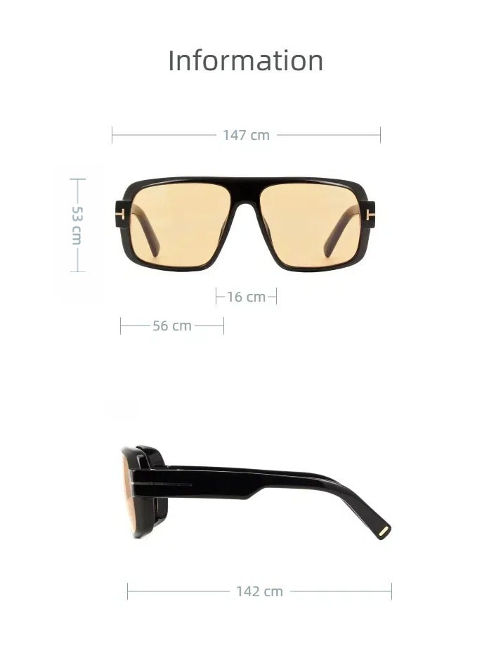 Stylish Sunglasses Trendy UV Protection Shades for Men & Women Polarized Lens for Clear Vision Lightweight & Comfortable for All-Day Wear