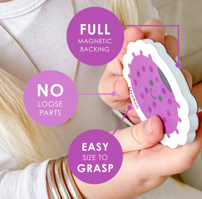 Curious Columbus Toddler Magnets â€“ Animal Fridge Magnets for Kids | 52 Refrigerator Magnets with 26 Animals + 26 ABC Magnetic Letters | Foam Alphabet Learning Set for Toddlers - Image 5