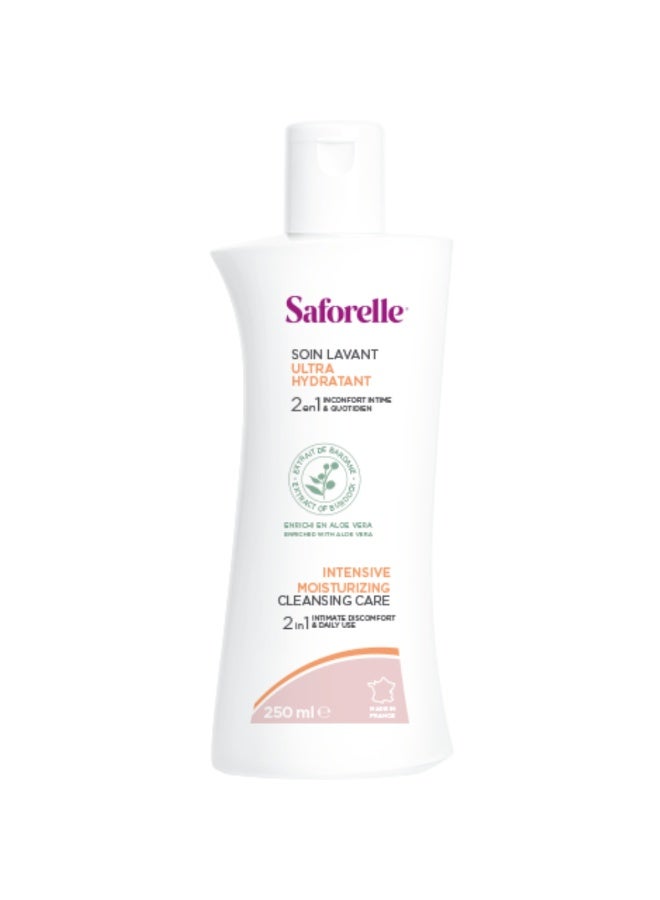 Saforelle Intensive Moisturising Cleansing Care Intimate and Corporal Hygiene 250ml - Image 1