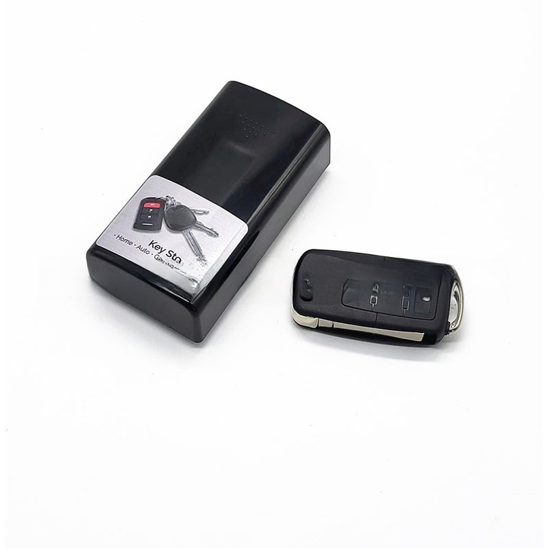 Car Key Storage Box: Magnetic Absorption Design - Durable Hidden Storage Container for Car Interior And Small Item Organization - Image 2