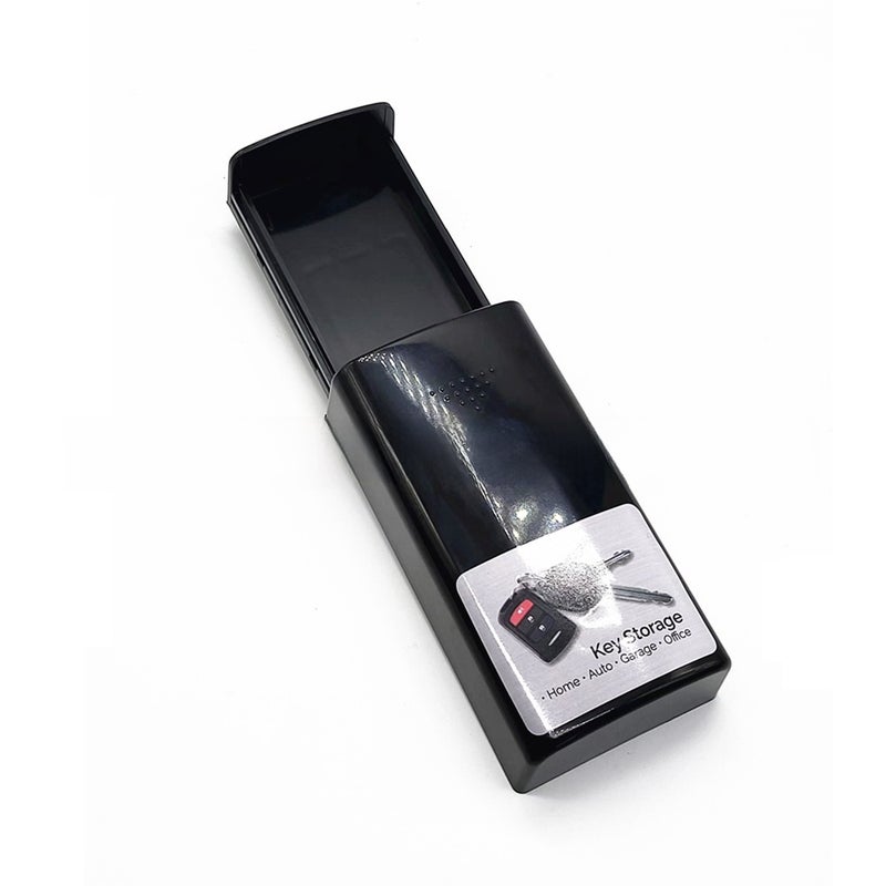 Car Key Storage Box: Magnetic Absorption Design - Durable Hidden Storage Container for Car Interior And Small Item Organization - Image 3