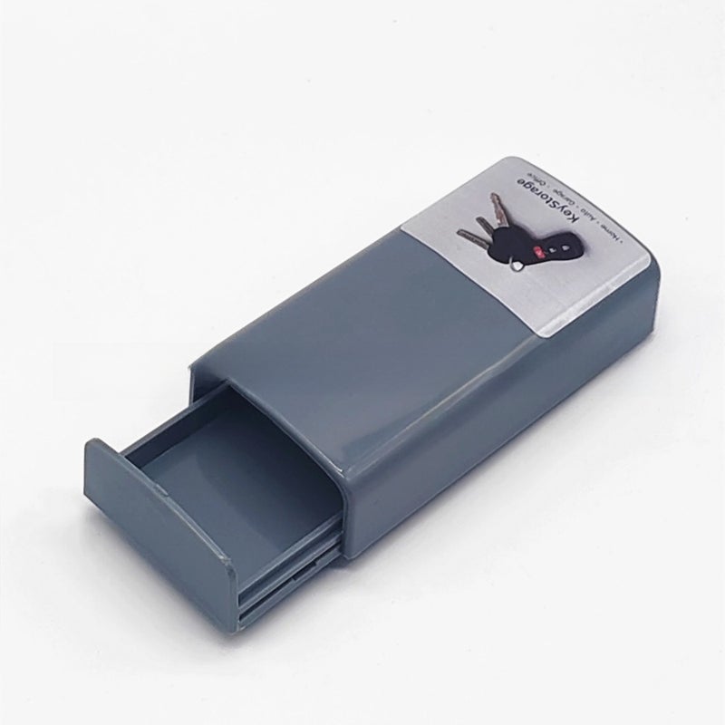 Car Key Storage Box: Magnetic Absorption Design - Durable Hidden Storage Container for Car Interior And Small Item Organization - Image 5