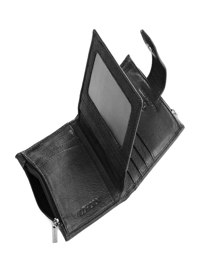 WildHorn RFID Protected Leather Wallet for Men,Black - Image 5