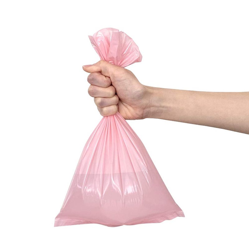 BOS Amazing Odor Sealing Baby Diaper Disposal Bags - Durable and Unscented [Size: XS, Color: Pink] (200 count, Pack of 1) (200 Bags) - Image 3