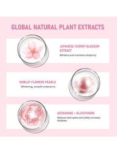 SAKURA Sakura Gluta Brightening Underarm Cream,Brightening Booster Pearl Capsules,Body Care Cream  - Image 4