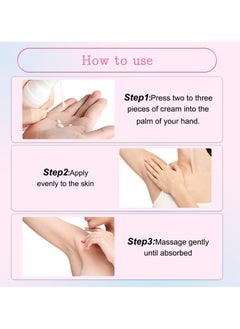 SAKURA Sakura Gluta Brightening Underarm Cream,Brightening Booster Pearl Capsules,Body Care Cream  - Image 5