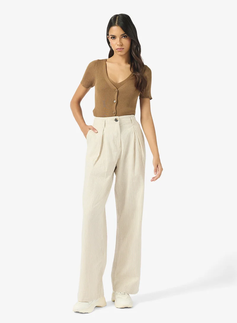 ريبلز مع نمشي Ladies Wide-Leg Pant