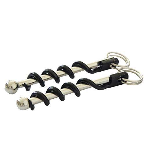 Makupon Multi-Tool Waiters Corkscrew Portable Red Wine Bottle Hinged Opener Set with Keychain - Image 3