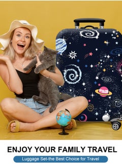 URbazaar Elastic Travel Luggage Cover Travel Suitcase Protective Cover for Trunk Case Apply to 18-30 inch Luggage Suitcase Cover  - Image 2