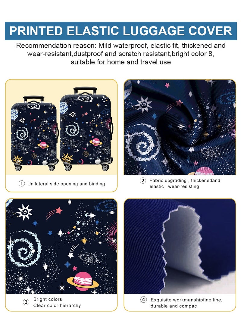 URbazaar Elastic Travel Luggage Cover Travel Suitcase Protective Cover for Trunk Case Apply to 18-30 inch Luggage Suitcase Cover  - Image 5