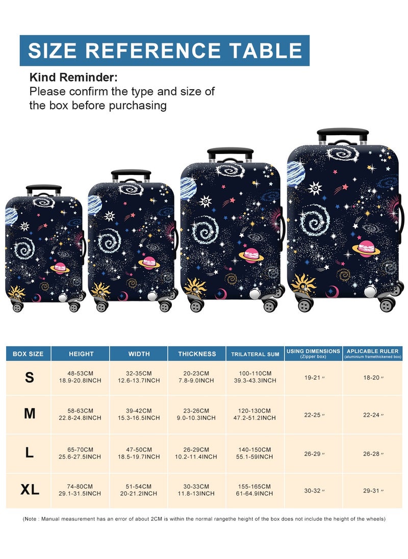 URbazaar Elastic Travel Luggage Cover Travel Suitcase Protective Cover for Trunk Case Apply to 18-30 inch Luggage Suitcase Cover  - Image 4
