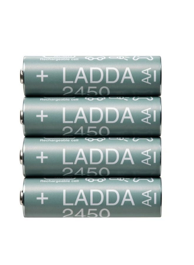 LADDA Rechargeable battery, HR06 AA 1.2V, 2450mAh - Image 1