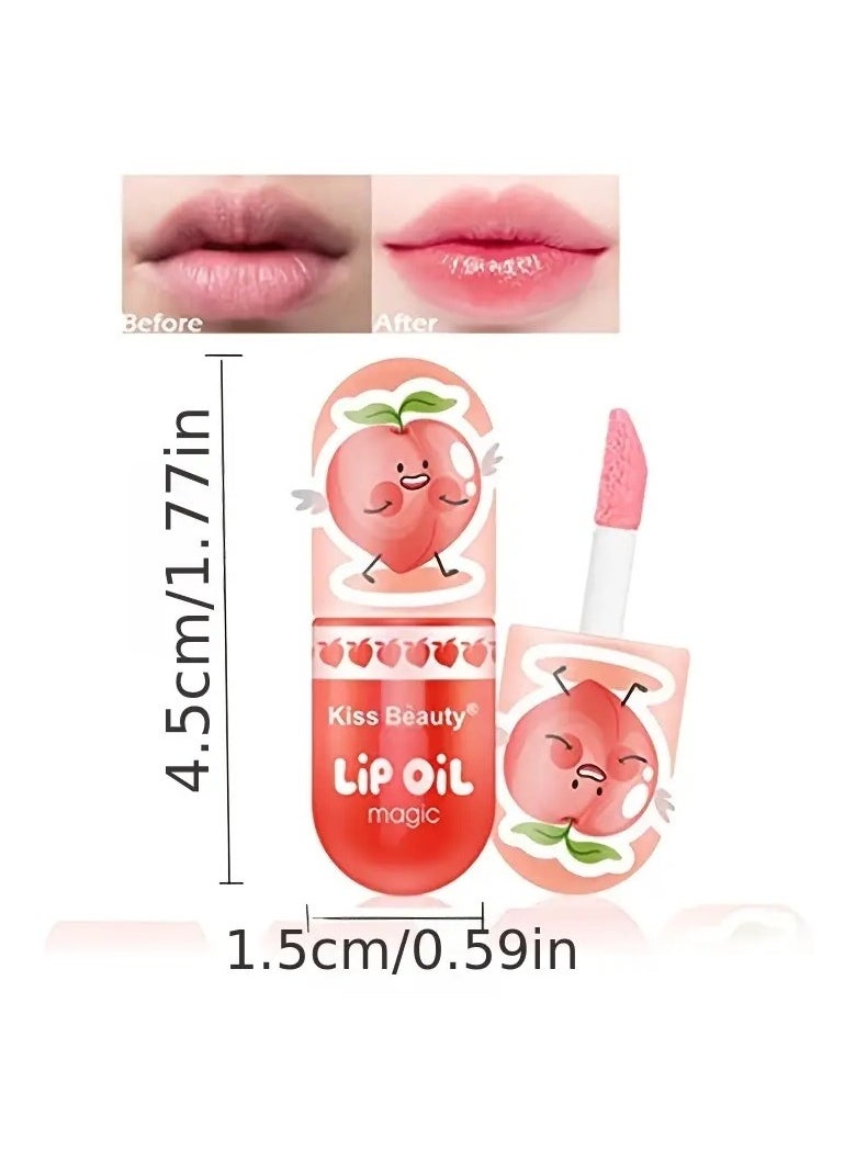 ORiTi - 1 pack Temperature-Activated Hydrating Lip Oil - Moisturizing, Plumping, and Tinted Lip Gloss for Lip Care and Dry Lips - Image 1