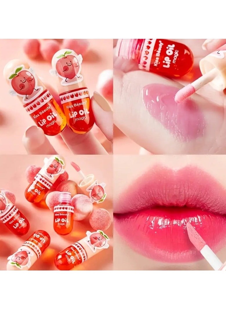 ORiTi - 1 pack Temperature-Activated Hydrating Lip Oil - Moisturizing, Plumping, and Tinted Lip Gloss for Lip Care and Dry Lips - Image 1