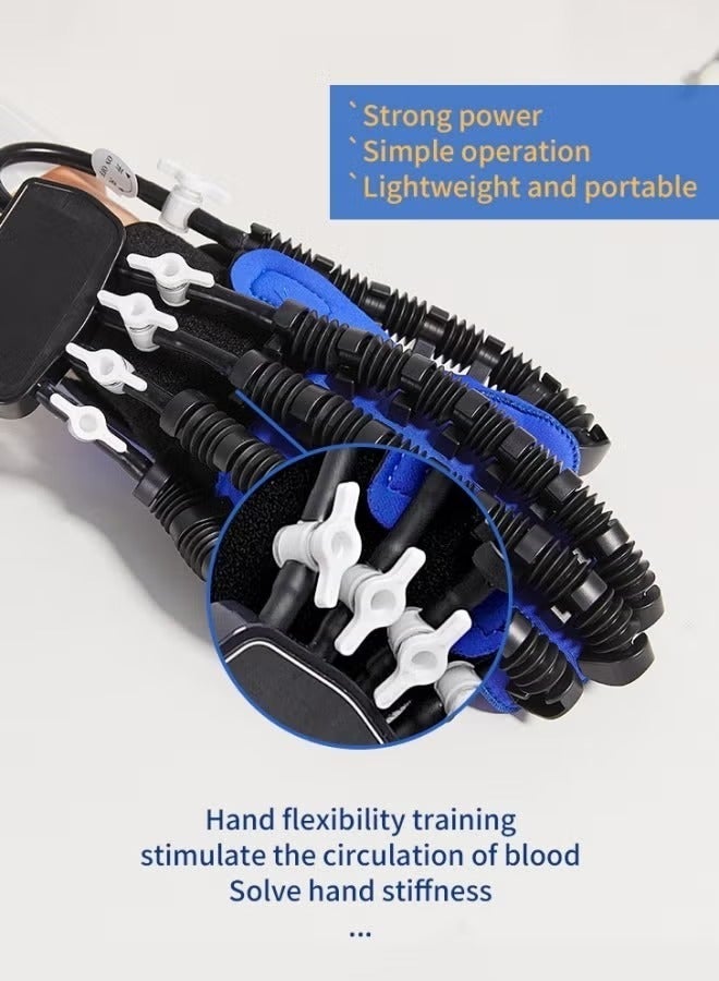 Arabest Rehability Robot Gloves Hand Stroke Recovery Equipment Hand Dysfunction Patient Training Device Stroke Hemiplegia Finger Orthosis for Long Term Relief Finger Cramps ﻿  - Image 5