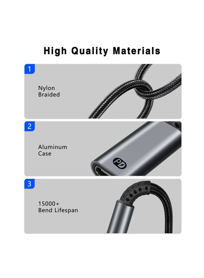 Thousover USB Type C to 3.5mm Headphone and Charger Adapter, 2-in-1 USB C to Aux Audio Jack Hi-Res DAC and Fast Charging Dongle Cable Compatible with Pixel 4 3 XL, Galaxy S22 S21 S20 S20+ Note 20 - Image 5