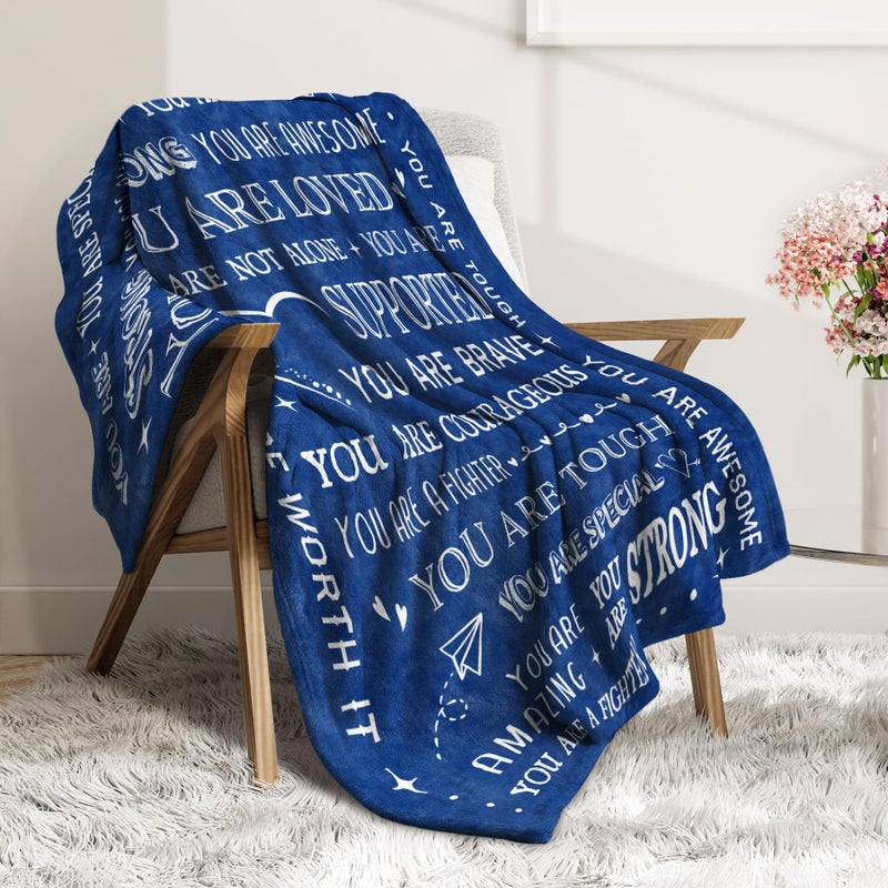 SteadStyle Blanket Gifts for Women or Men - Get Well Blanket, Inspirational Gifts for Her Him, Feel Better After Surgery Present, Thinking of You Gift for Mom Friend Sister Coworker, 60'' x 50'' - Image 4