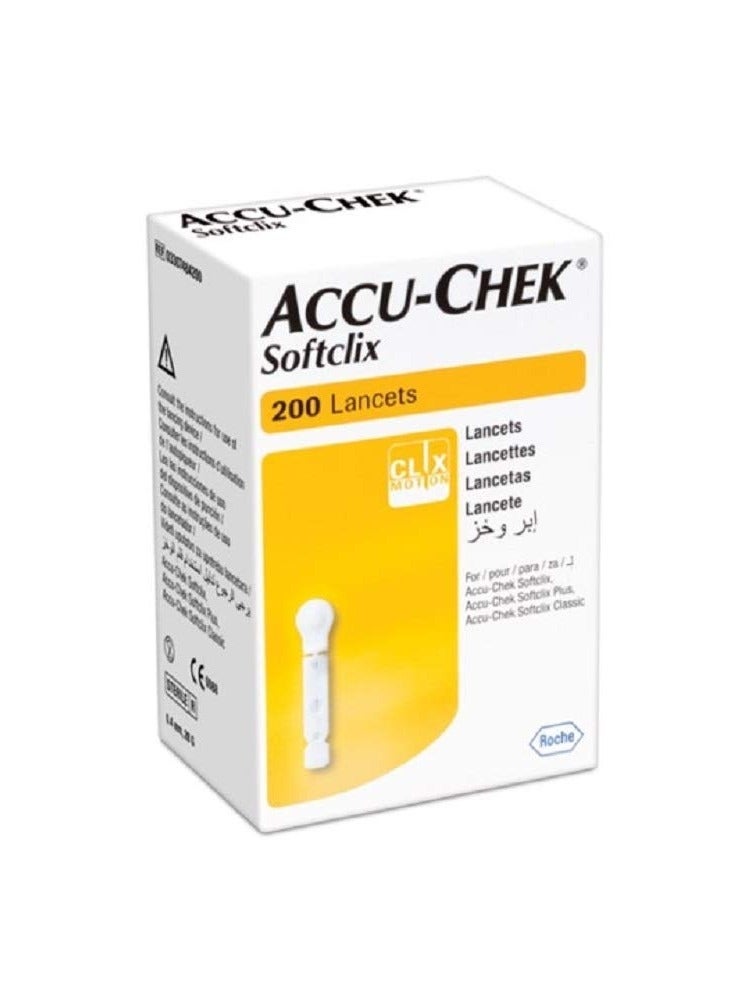 Softclix Lancet, Pack of 200