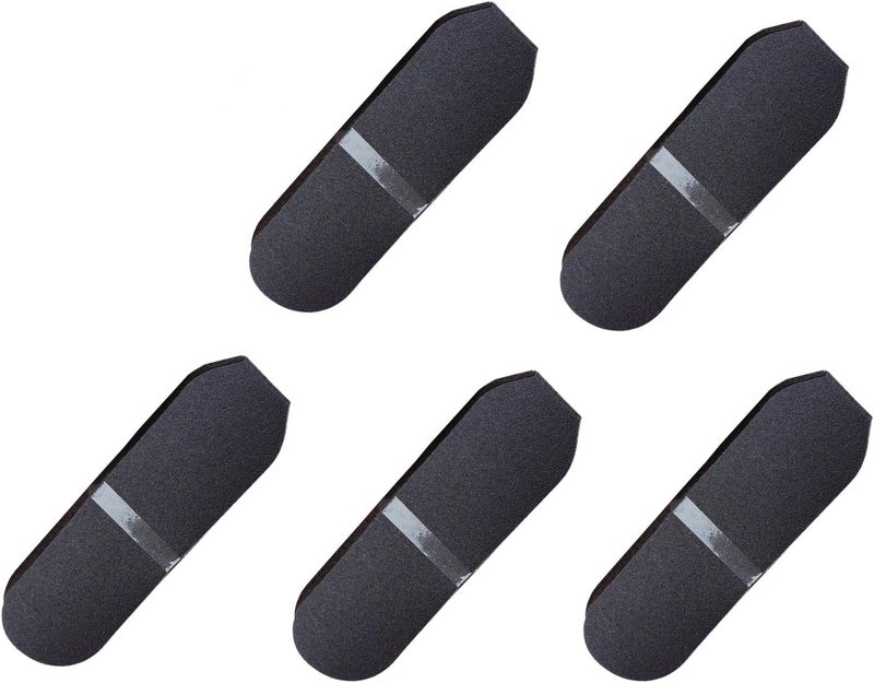 Lifestan Foot File Refills Pedicure File Replacement Abrasives Black Pack of 50 - Image 1