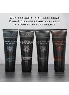 C. O. Bigelow C.O. Bigelow Men's Hair and Body Wash, Elixir Black, No. 1605, 8 fl oz, Mens Body Wash & Shampoo, Musk & Vanilla Moisturizing Mens Shampoo & Body Cleanser  - Image 4
