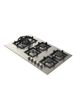 kitchen Line Built-in Stove 5 Gas Burners Heavy 90 cm Italian Steel | JW5020  - Image 1
