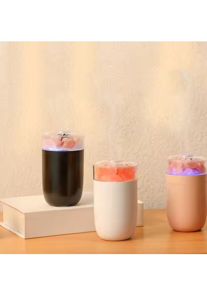 فواحه بنور حوض احجار كريمه مزوده USB - متعدد الالوان  - Image 1