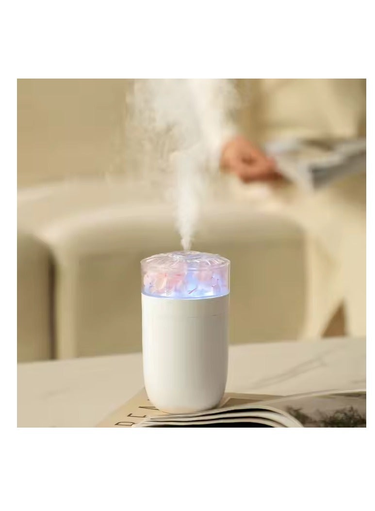 فواحه بنور حوض احجار كريمه مزوده USB - متعدد الالوان  - Image 5