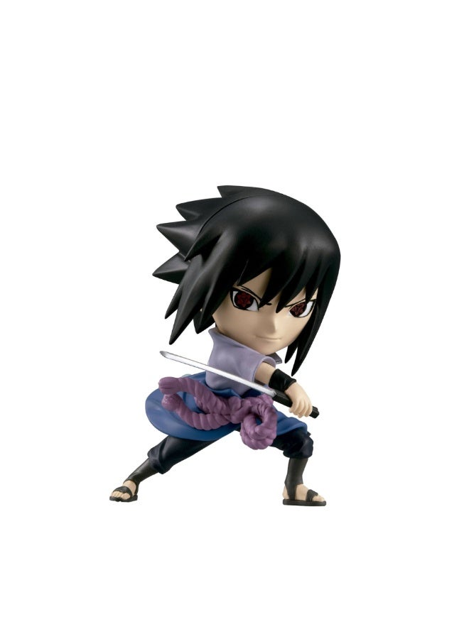 Bandai Naruto Shippuden  Sasuki Uchiha Chibi Masters Figure by Bandai Namco  (Wave 1)