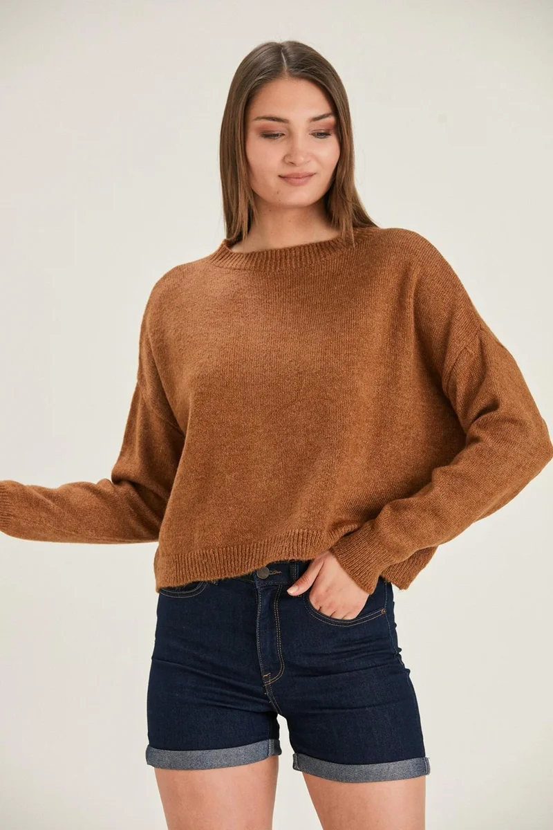 الكسندر جاردي Batwing Sleeve Sweater (B22-5751)
