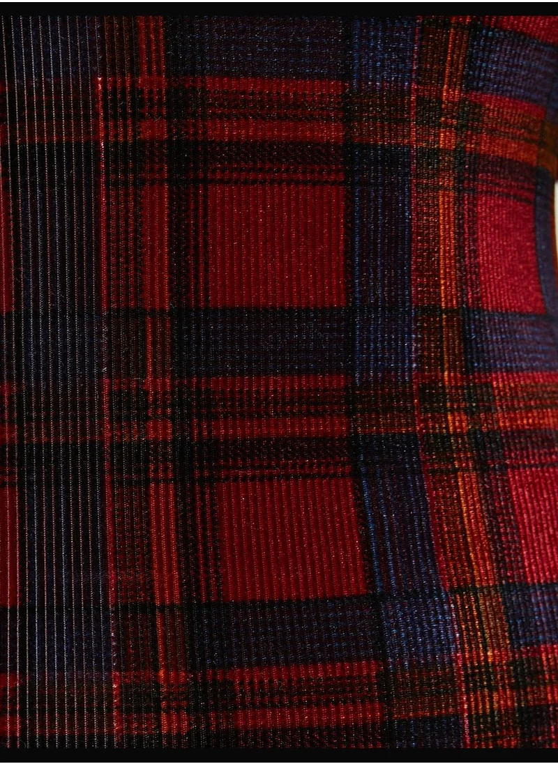 KOTON Check T-Shirt