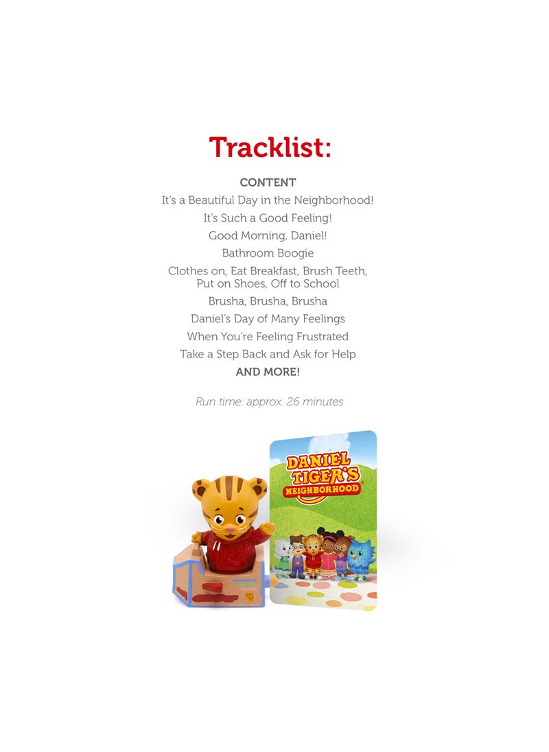 Tonies Tonies Daniel The Tiger Audio Toy Figurine from Daniel Tiger's Neighborhood  - Image 4