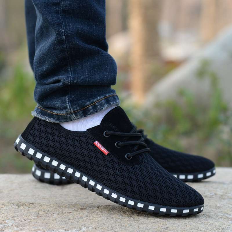 Mesh Shoes For Men, Breathable, Deodorant, Sports And Casual Shoes, Versatile Soft-Soled Old Northern Cloth Shoes, Men'S Shoes, Lightweight Mesh Shoes - Image 3