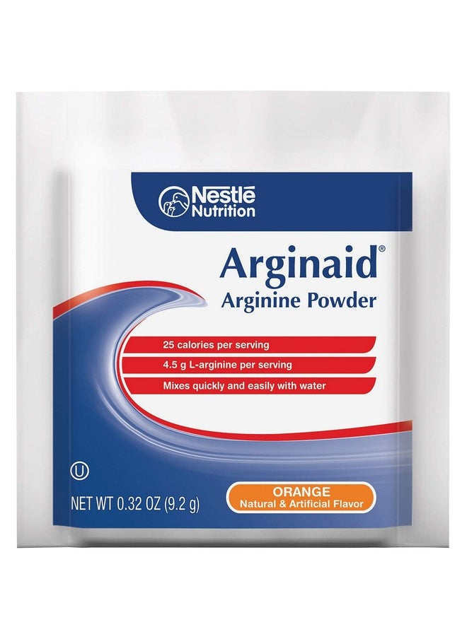 Arginaid - Arginine Powder Drink Mix Orange Nutritional Needs For Wound Care 0.32 Oz Packets (14 Ct/Pack) (Pack Of 2) - Image 1