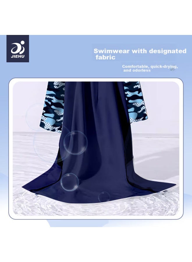 Jettiger Jiehu Children's Swimwear Boys' Swim Trunks Set Big Kids Swimming Suit Split Type Baby Swimming Equipment - Image 2