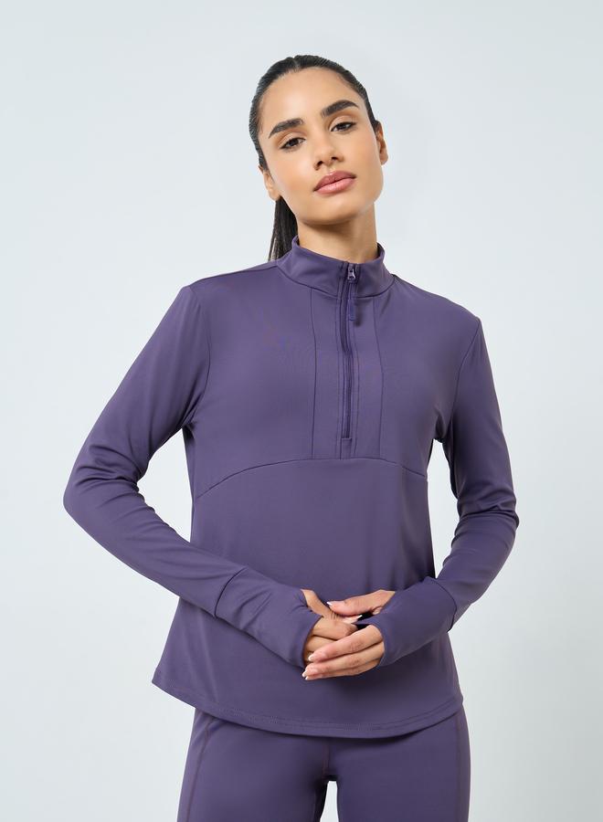 ستايلي اكتيف مجموعة من ليقنز بطول 7/8 مع بلوزة بأكمام طويلة - Image 3