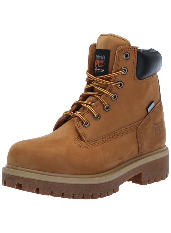 Men's Direct Attach 6 Inch Soft Toe Insulated Waterproof Industrial Work Boot, Wheat-2024 New, 7.5 Wide