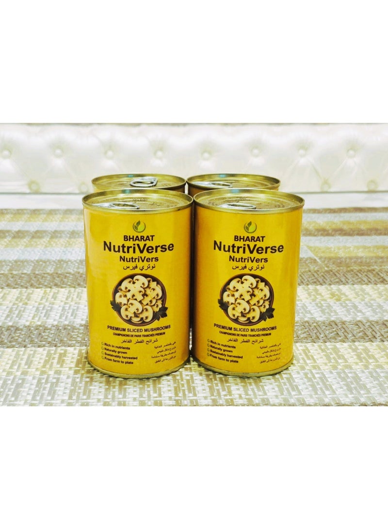 BHARAT NutriVerse Premium Slice mushroom Bundle of 4 - Image 1