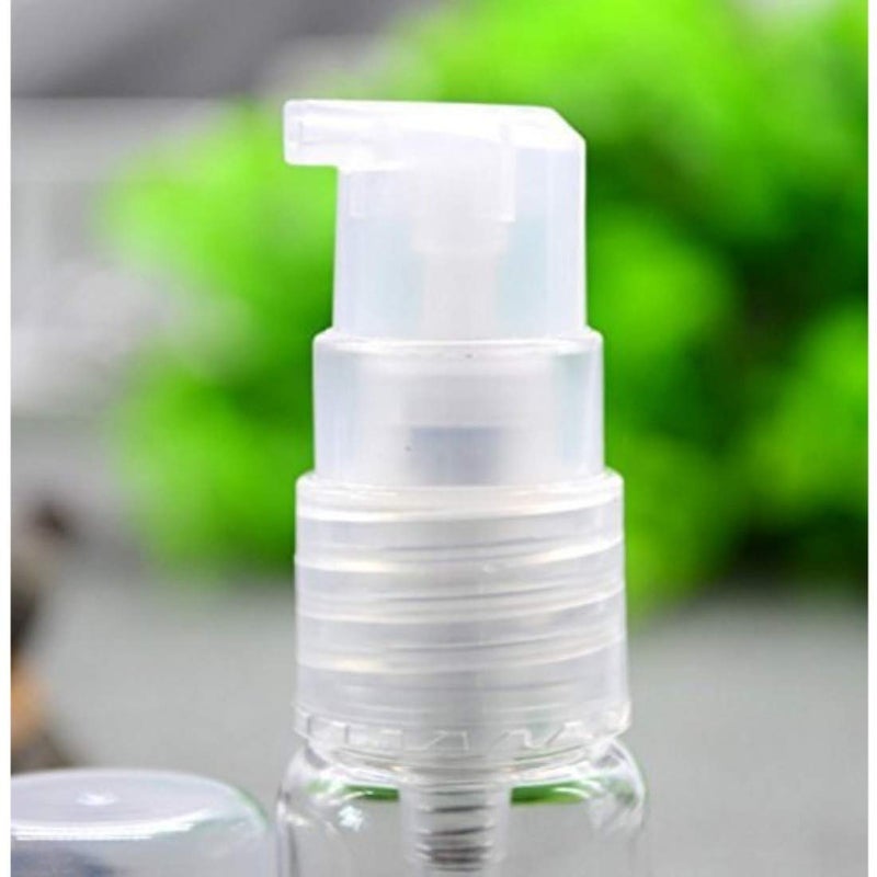 DIY Crafts DIY Crafts Design No 2 Pack Of 6 Pcs Empty Plastic Clear Pump Nozzle Bottle for Design No 2 Pack Of 6 Pcs  - Image 3