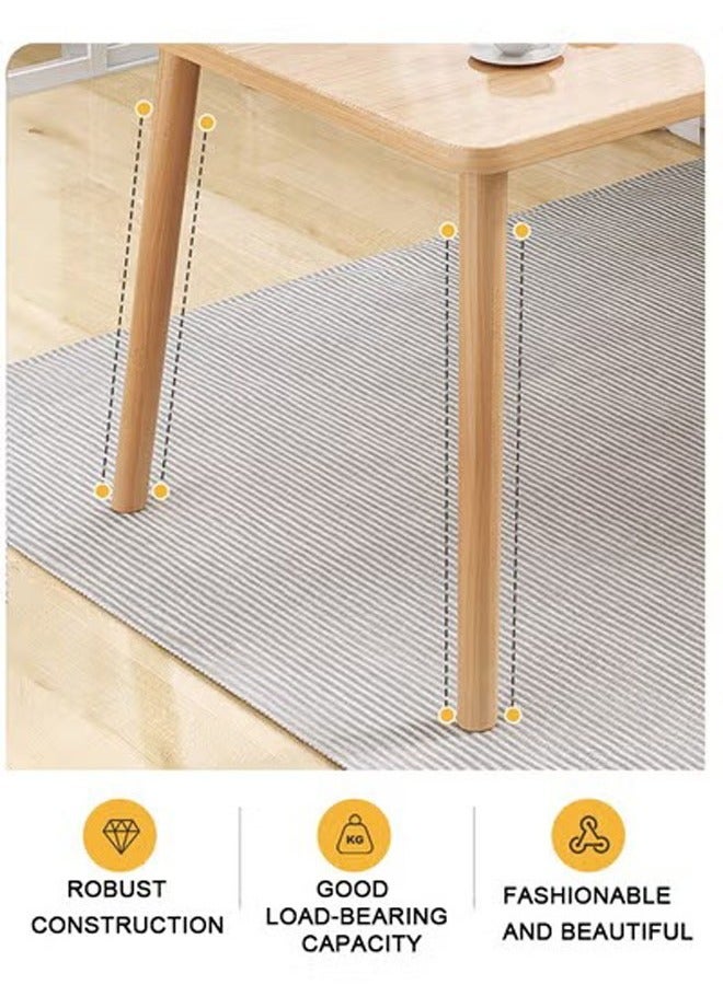 NKX Kitchen Wooden Dining Table  Modern Breakfast Table Desk Leisure Coffee Table for Living Room/Office Modern dining table 70*70*72cm - Image 4