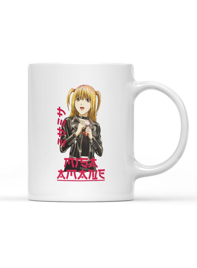 LIT Death Note Mug Death Note Anime Mug for Coffee Japanese Comic Style Manga Gift Mug Misa Amane Manga Cute Villian-Daini no Kira - Image 1