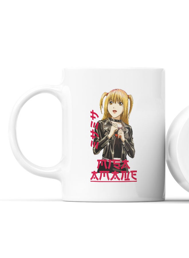 LIT Death Note Mug Death Note Anime Mug for Coffee Japanese Comic Style Manga Gift Mug Misa Amane Manga Cute Villian-Daini no Kira - Image 2